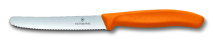 סכין ירקות משונן עגול כתום